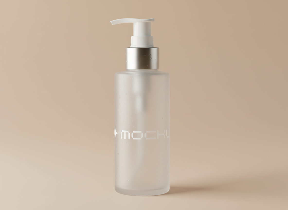 Cosmetic Bottle  mockup