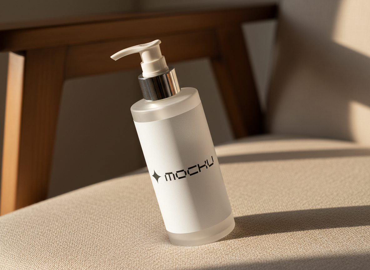 Cosmetic Bottle  mockup
