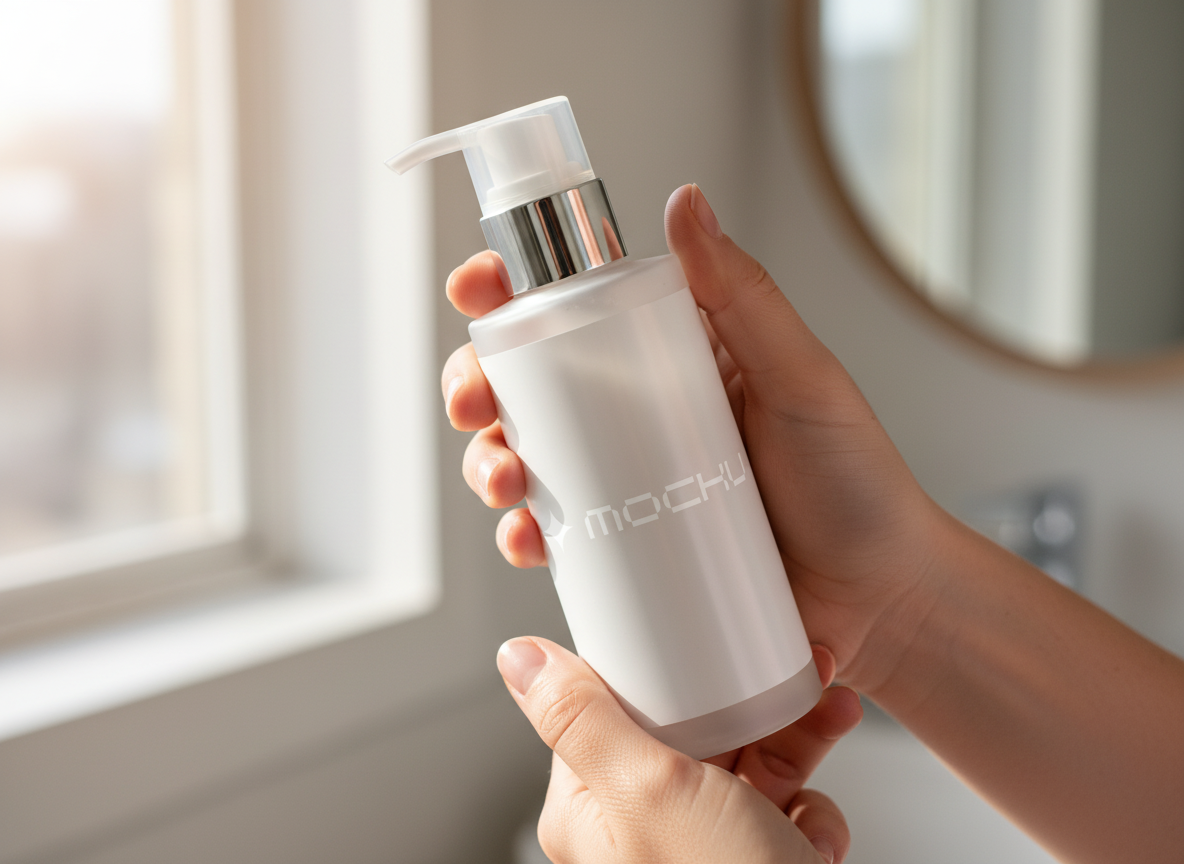 Cosmetic Bottle  mockup