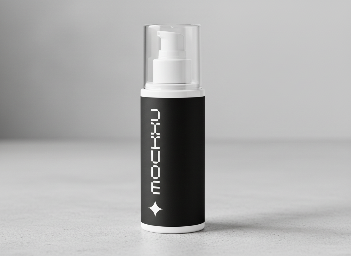 Cosmetic Bottle  mockup