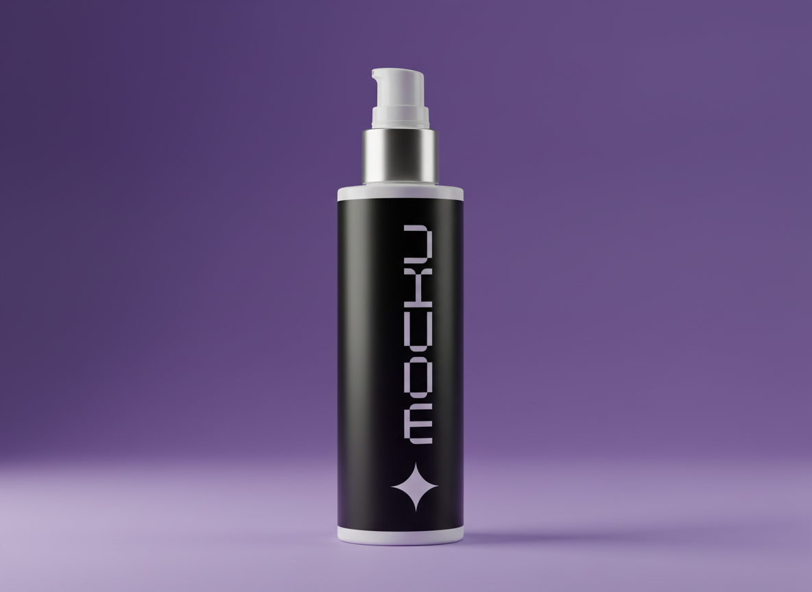 Cosmetic Bottle  mockup