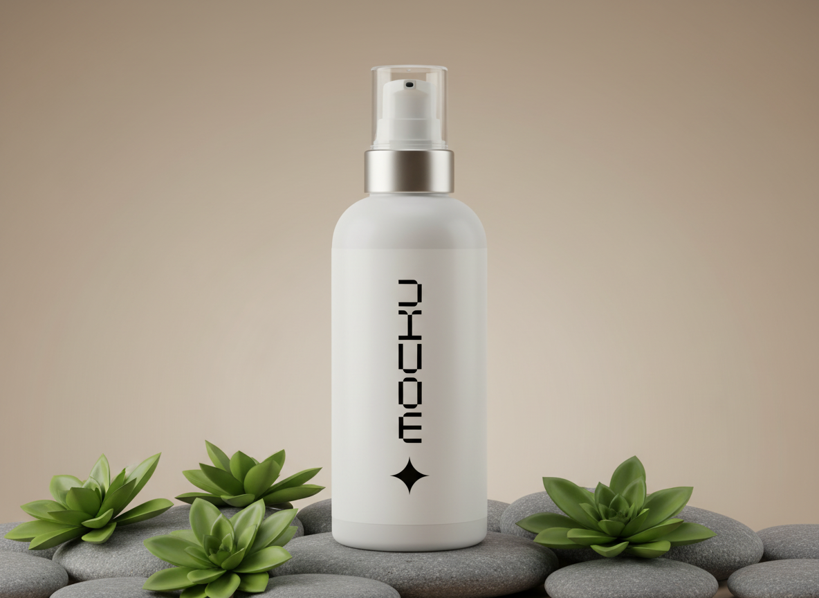 Cosmetic Bottle  mockup