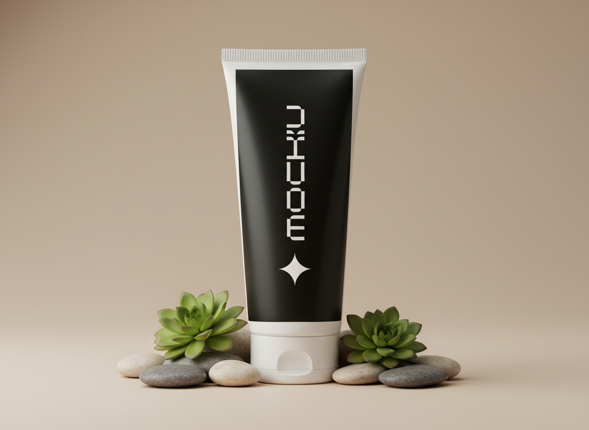 Cosmetic Tube  mockup