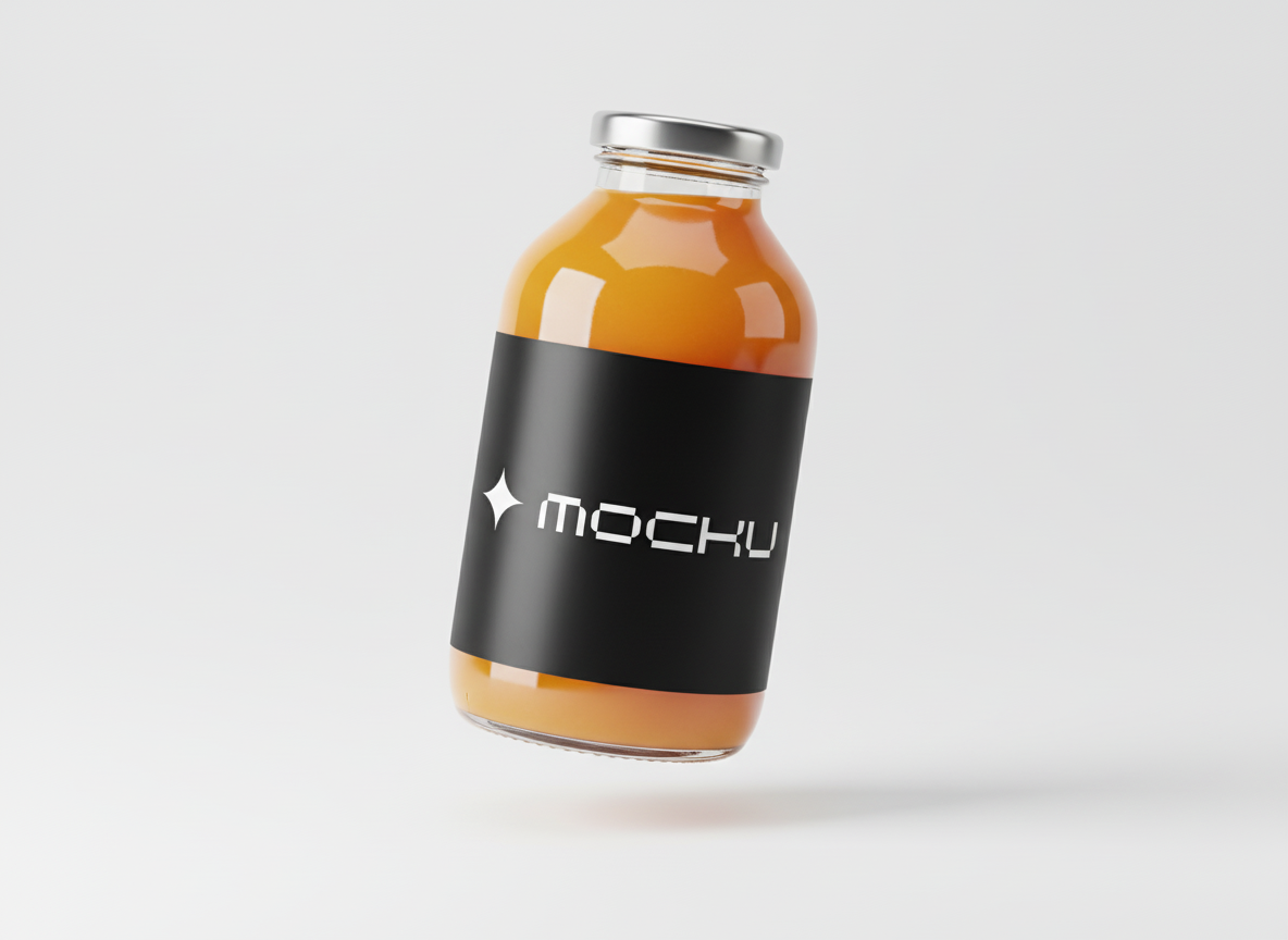 Juice Bottle  mockup