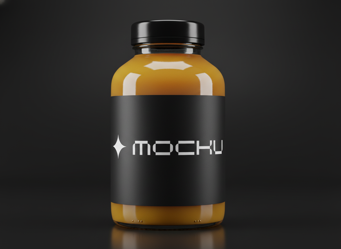 Juice Bottle  mockup