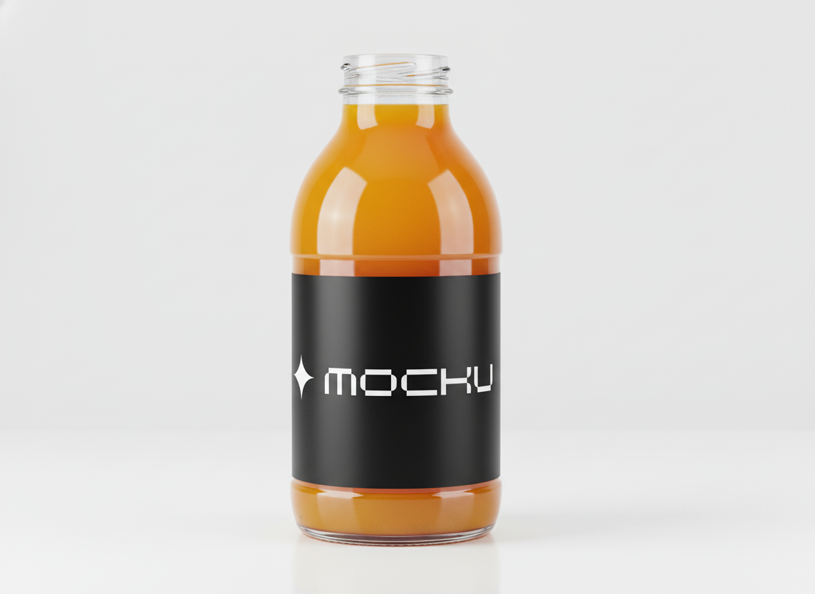 Juice Bottle  mockup
