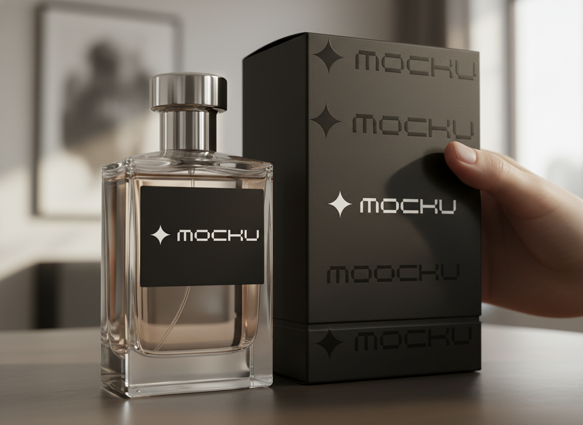 Perfume Bottle  mockup