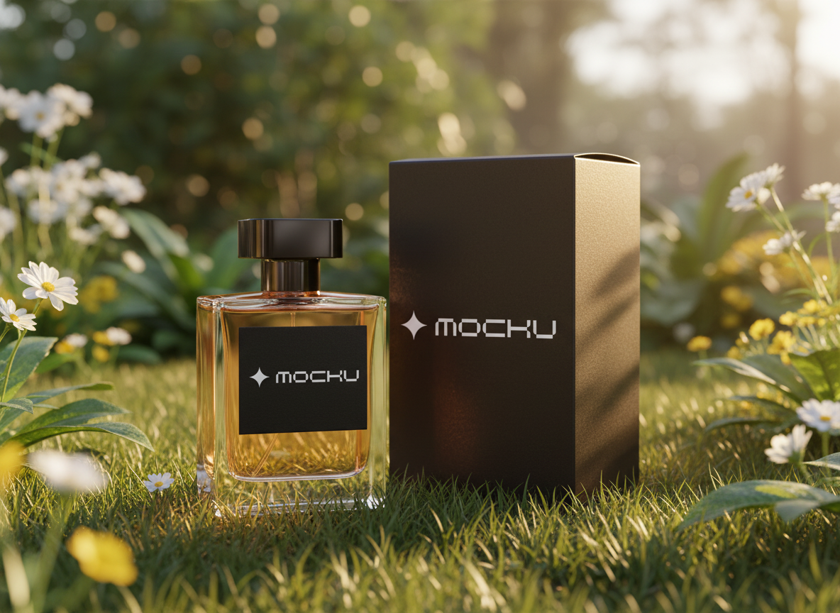 Perfume Bottle  mockup