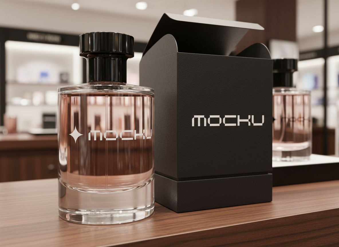 Perfume Bottle  mockup