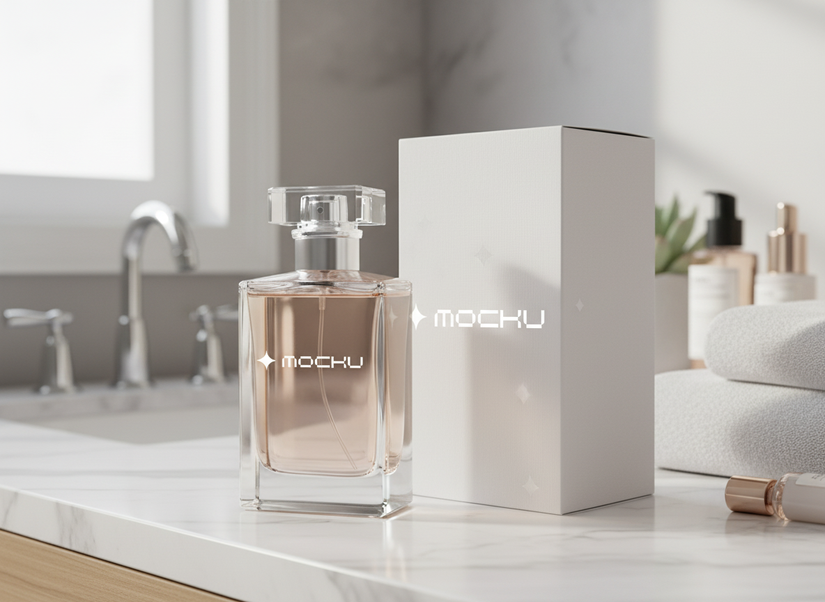 Perfume Bottle  mockup