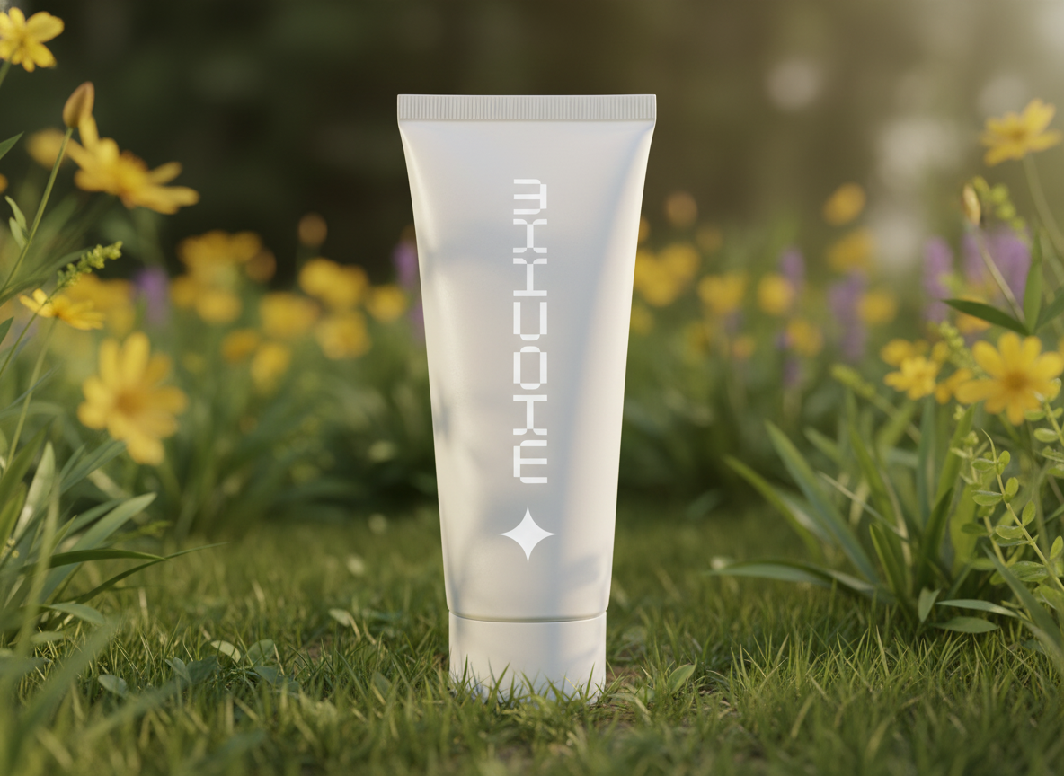 Cosmetic Tube  mockup
