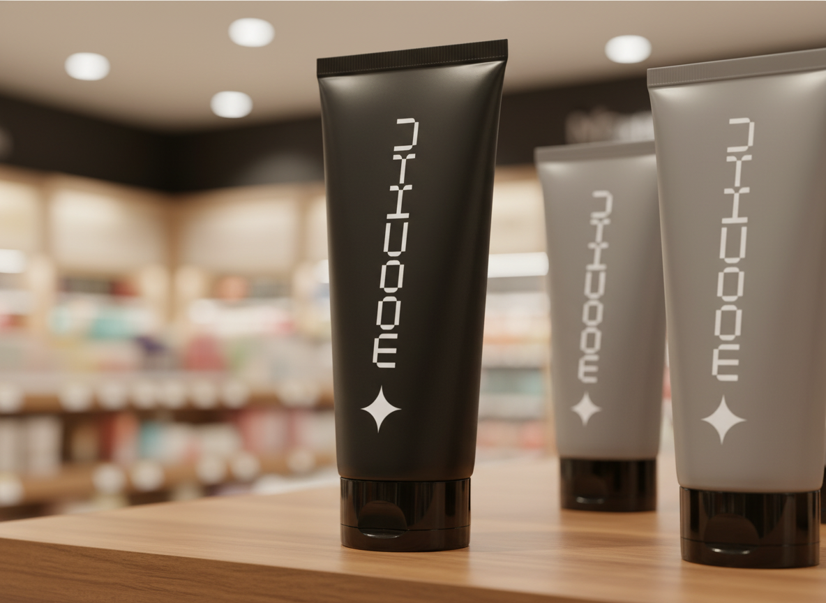 Cosmetic Tube  mockup