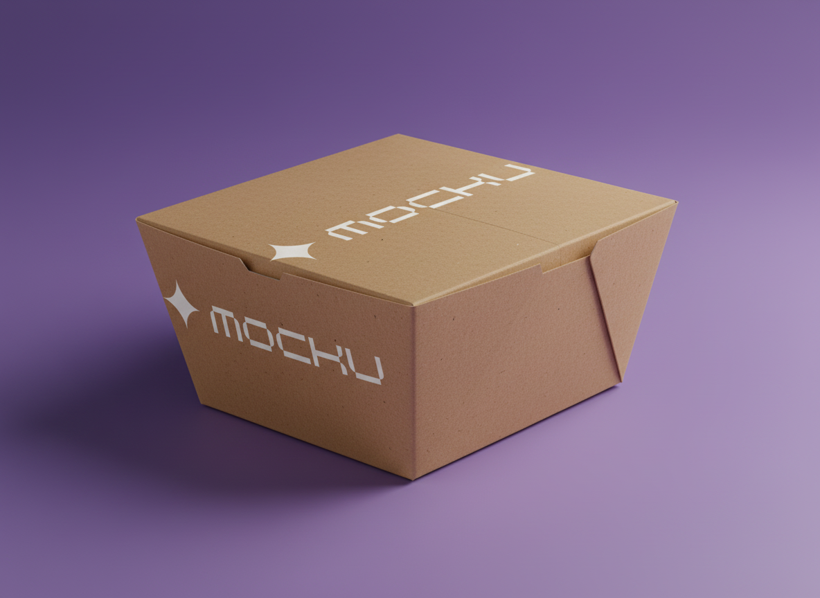 Takeaway Box  mockup
