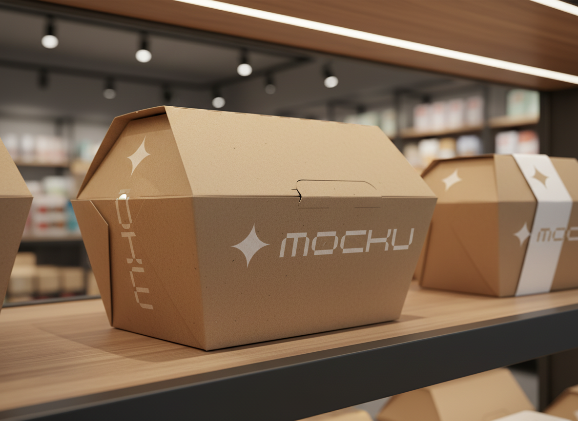 Takeaway Box  mockup