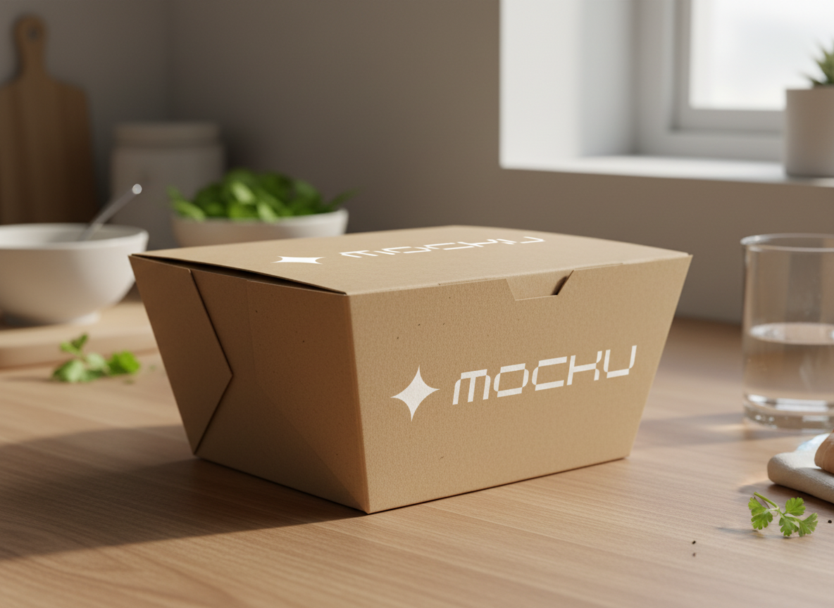Takeaway Box  mockup