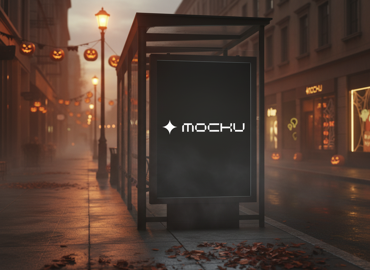 Bus Stop  mockup