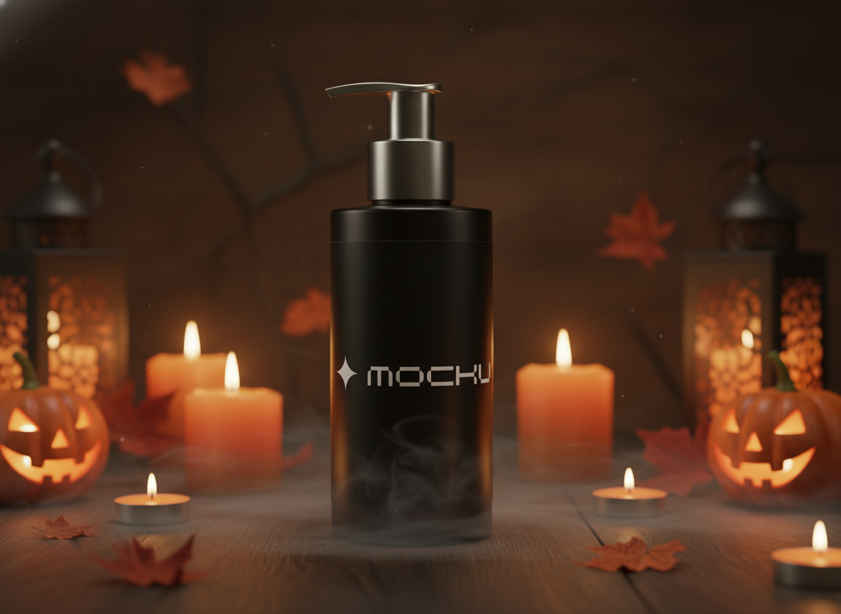 Cosmetic Bottle  mockup