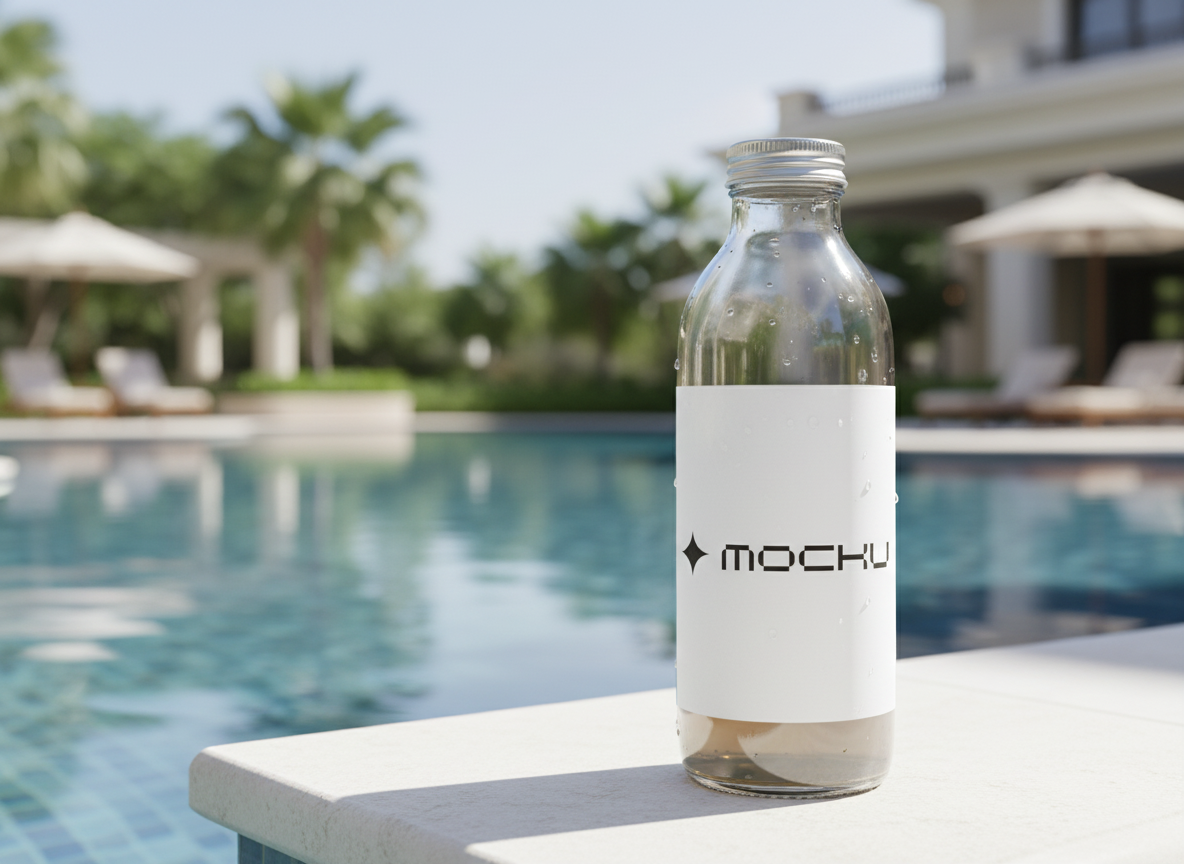 Juice Bottle  mockup