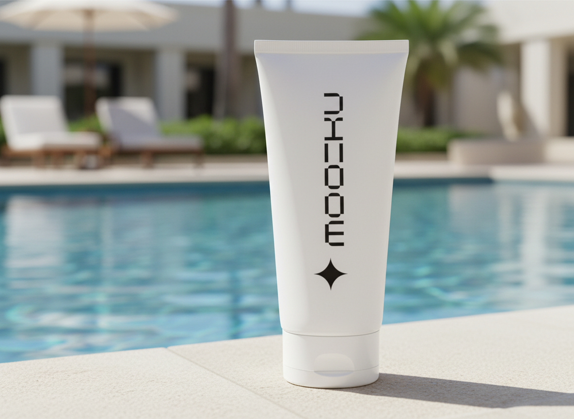 Cosmetic Tube  mockup