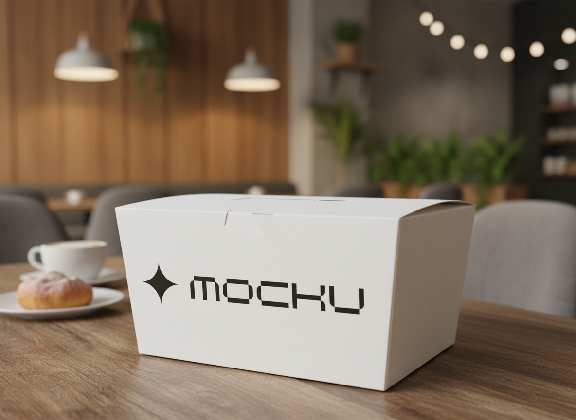 Takeaway Box  mockup