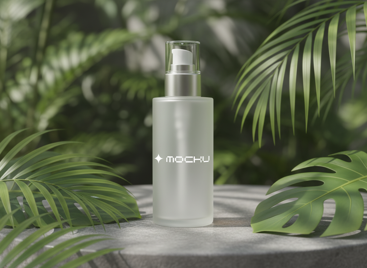 Cosmetic Bottle  mockup