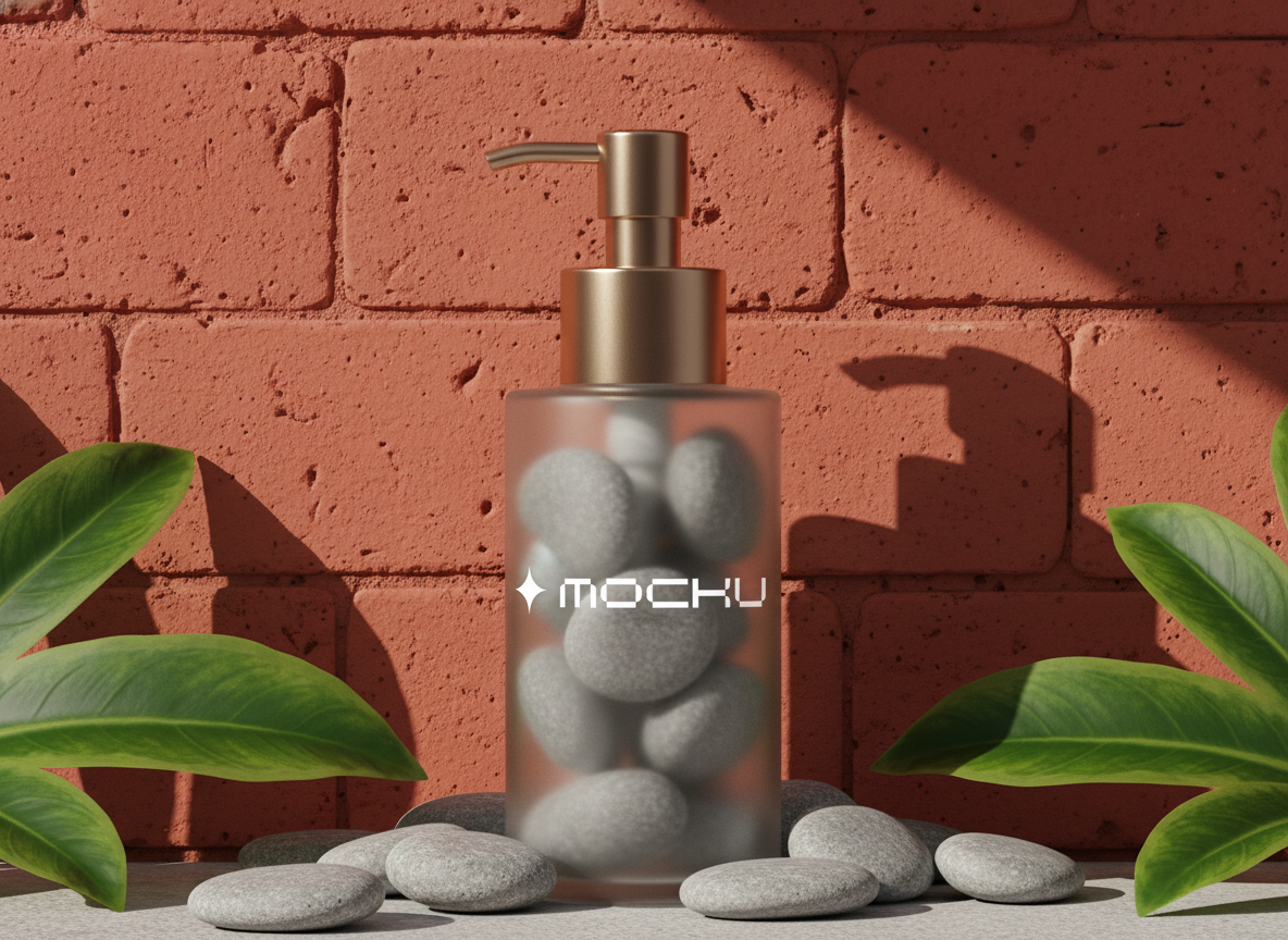 Cosmetic Bottle  mockup