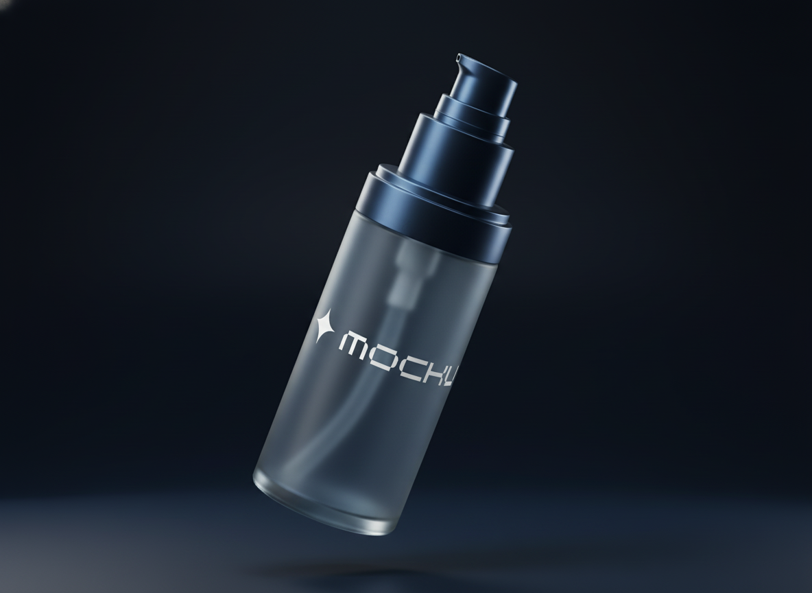 Cosmetic Bottle  mockup