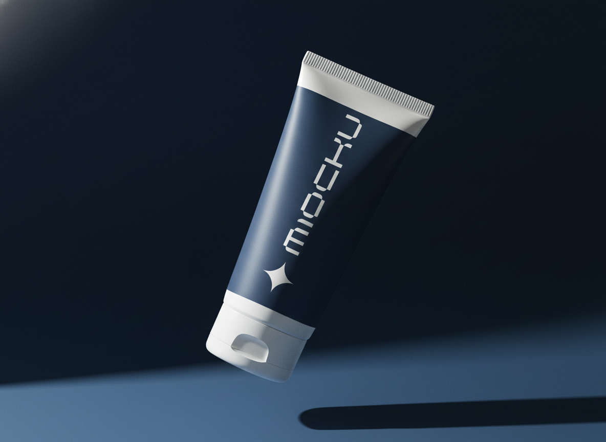 Cosmetic Tube  mockup