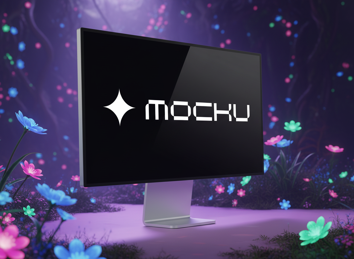 Apple Studio Display Nano Banana mockup