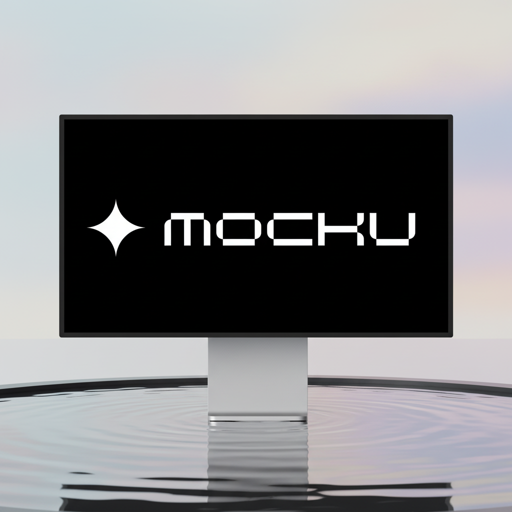 Apple Studio Display Nano Banana mockup