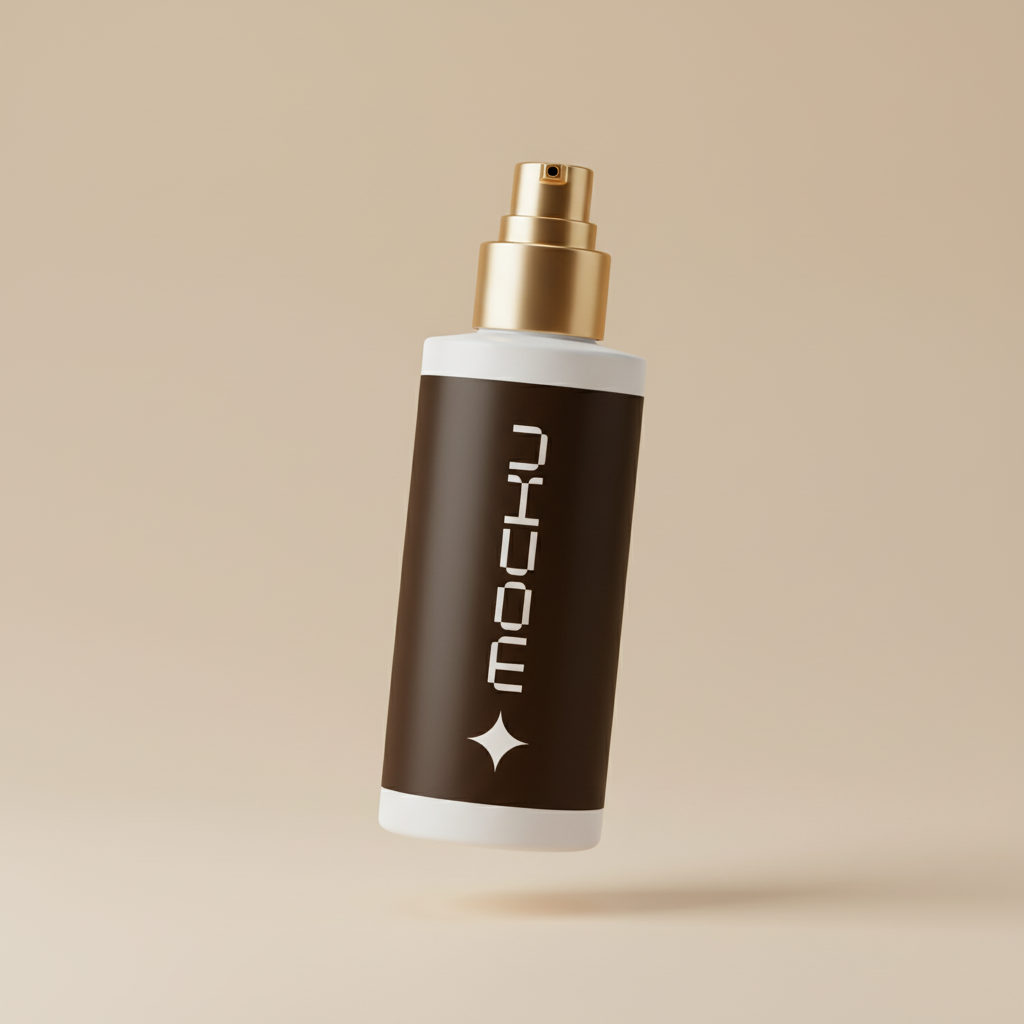 Cosmetic Bottle Nano Banana mockup
