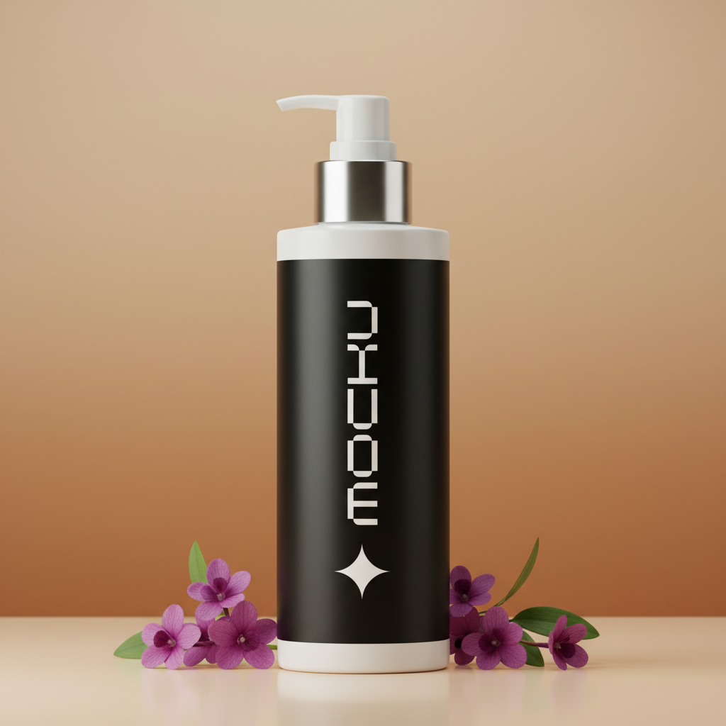 Cosmetic Bottle Nano Banana mockup