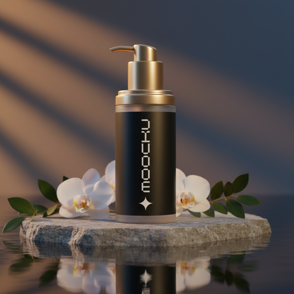 Cosmetic Bottle Nano Banana mockup