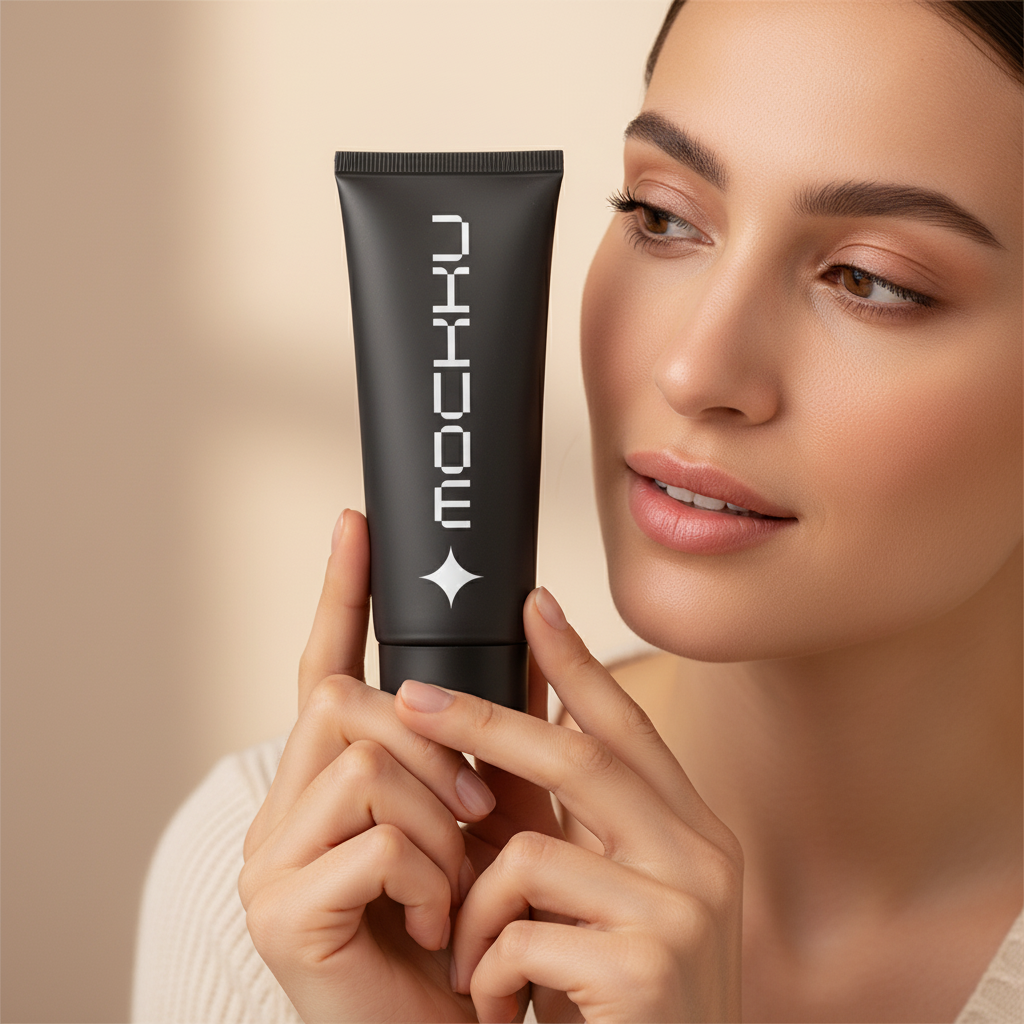 Cosmetic Tube Nano Banana mockup