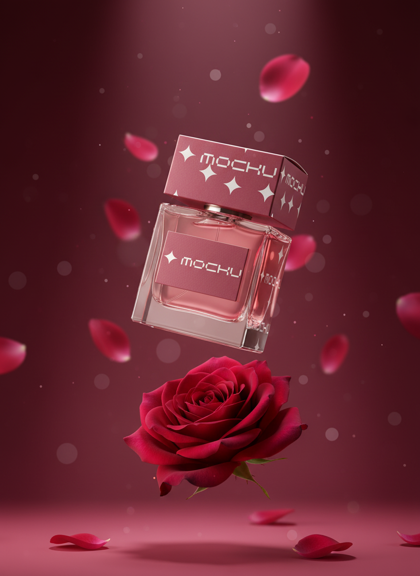 Perfume Bottle Nano Banana mockup