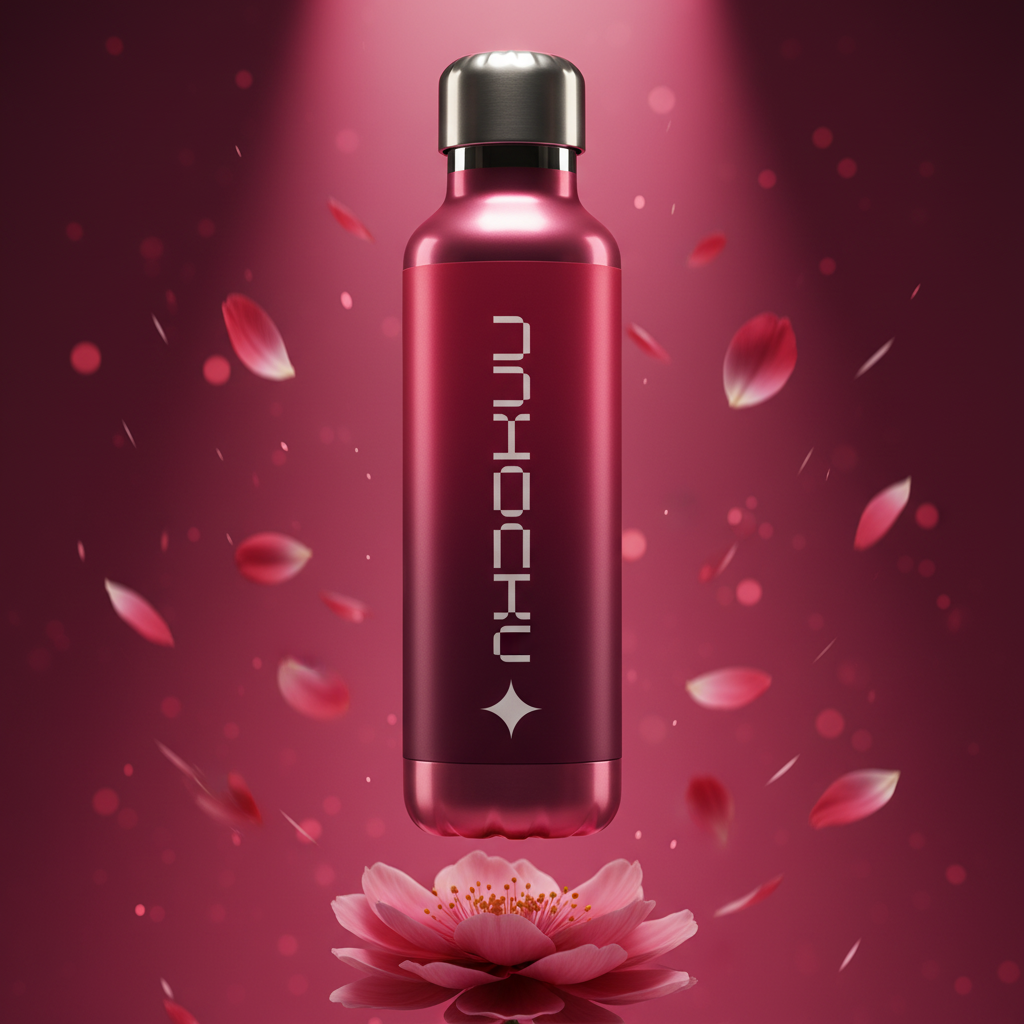 Metal Water Bottle Nano Banana mockup