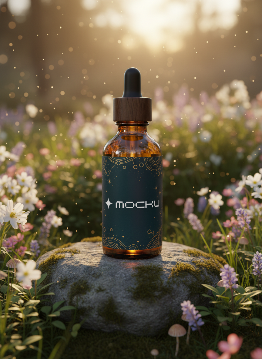 Dropper Bottle Nano Banana mockup