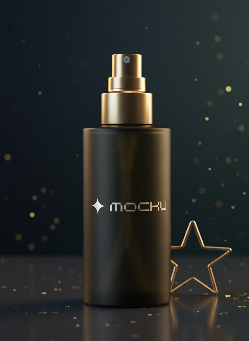 Cosmetic Bottle Nano Banana mockup