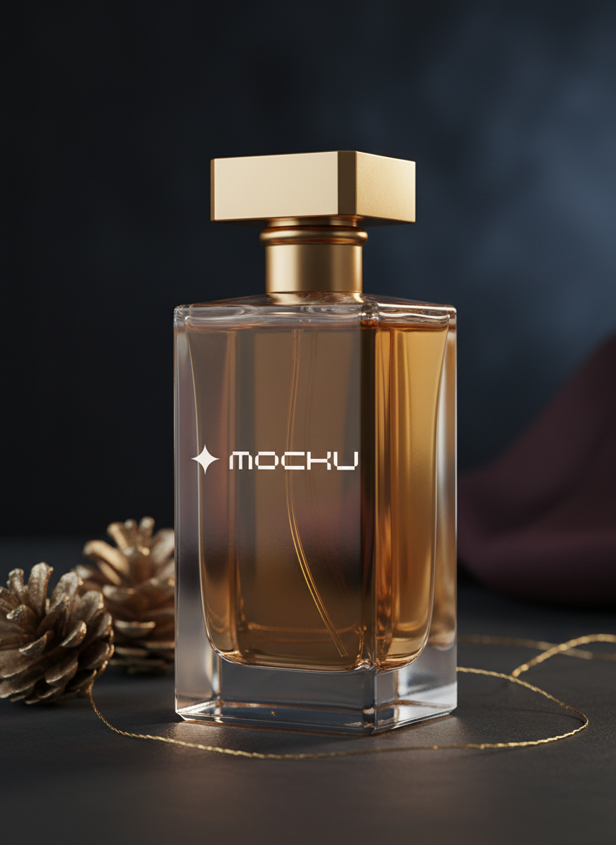 Perfume Bottle Nano Banana mockup