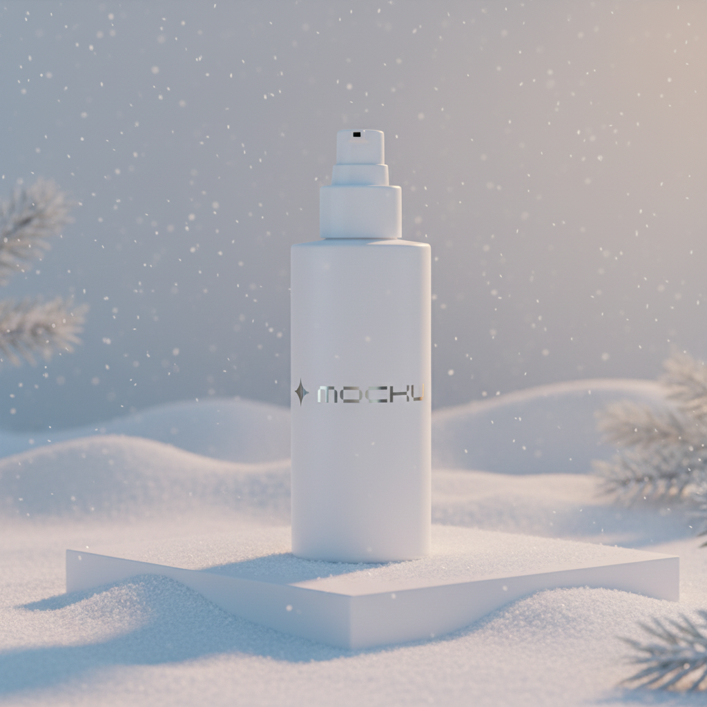 Cosmetic Bottle Nano Banana mockup