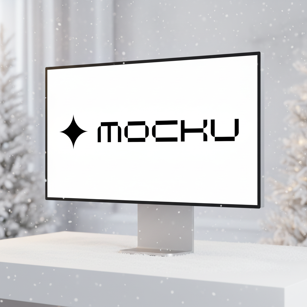 Apple Studio Display Nano Banana mockup