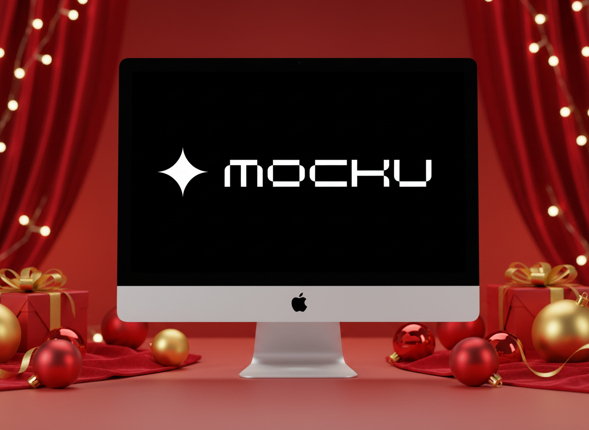 iMac Nano Banana mockup