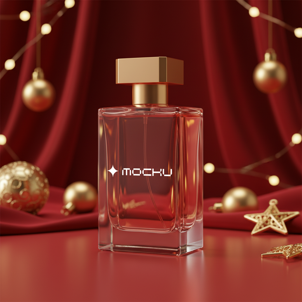 Perfume Bottle Nano Banana mockup