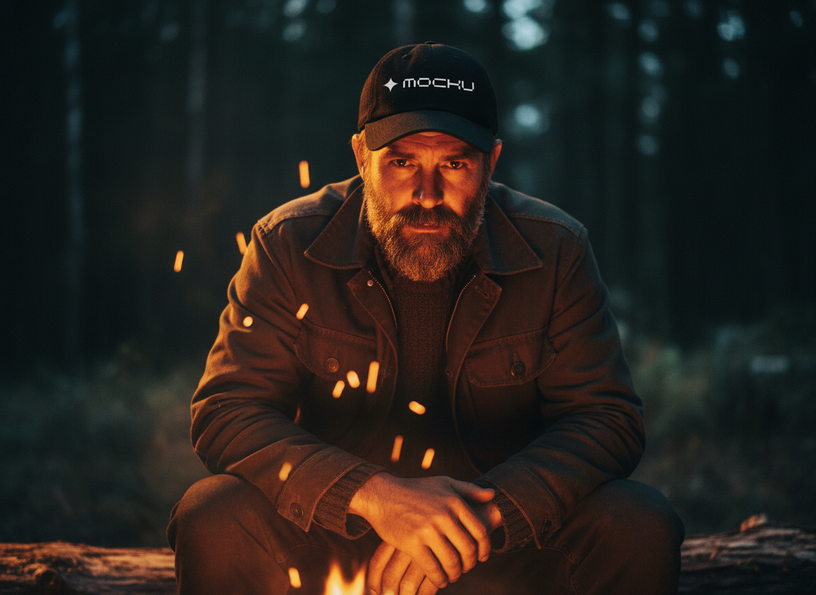 Cap Nano Banana mockup