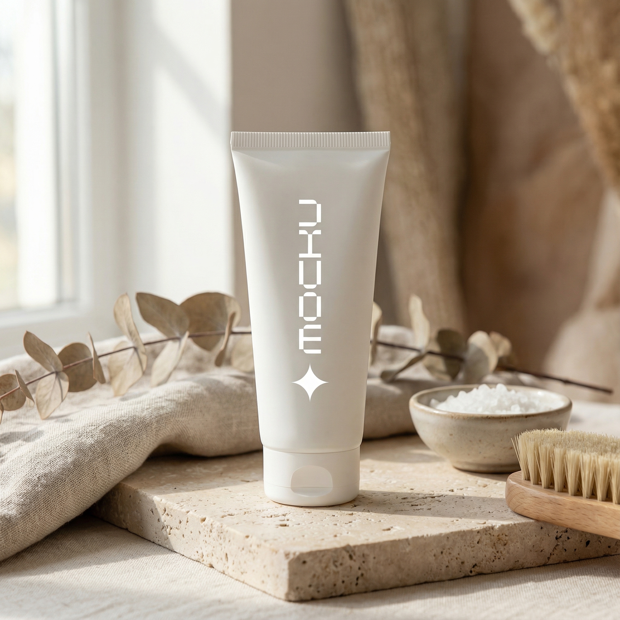 Cosmetic Tube Nano Banana Pro mockup