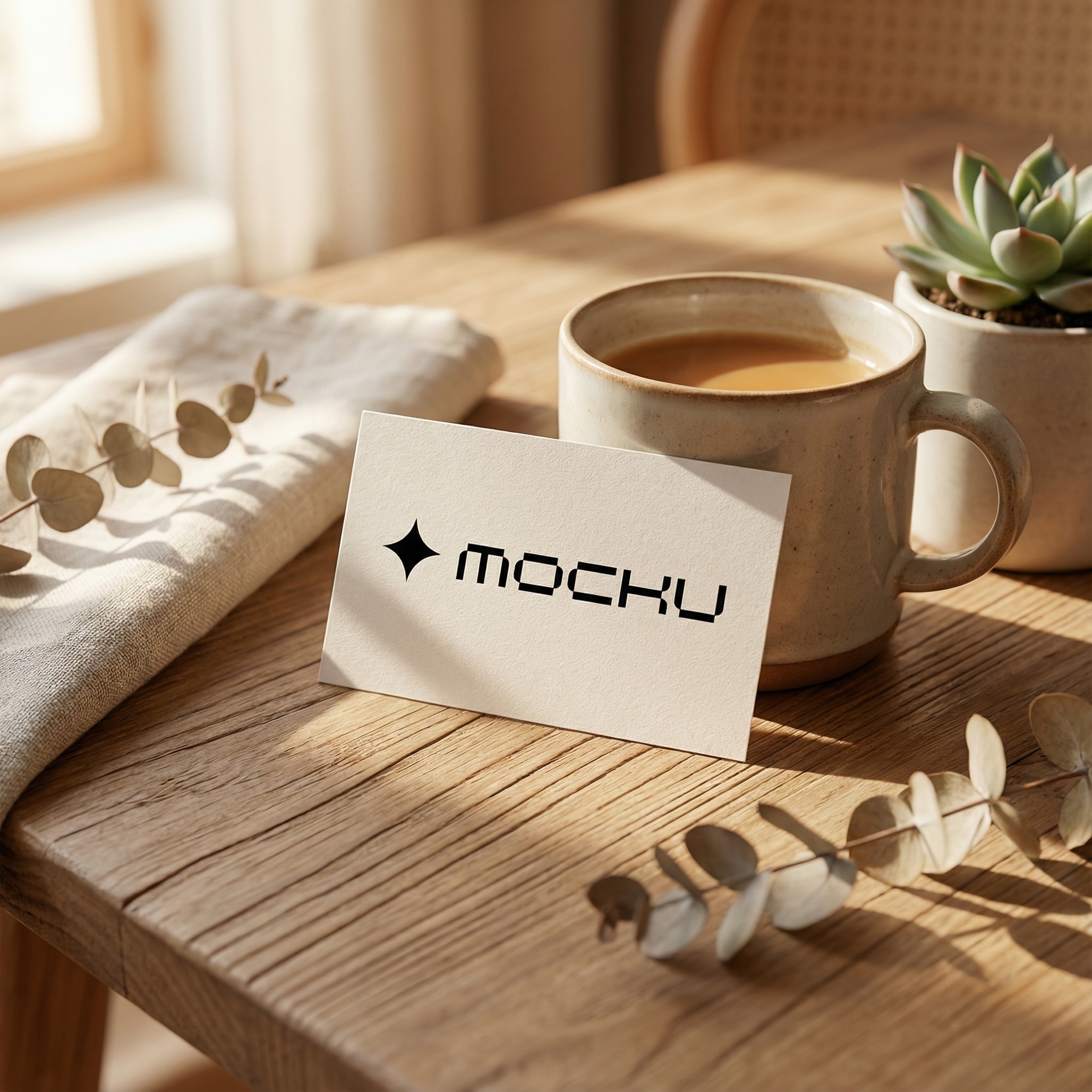 Business Card Nano Banana Pro mockup