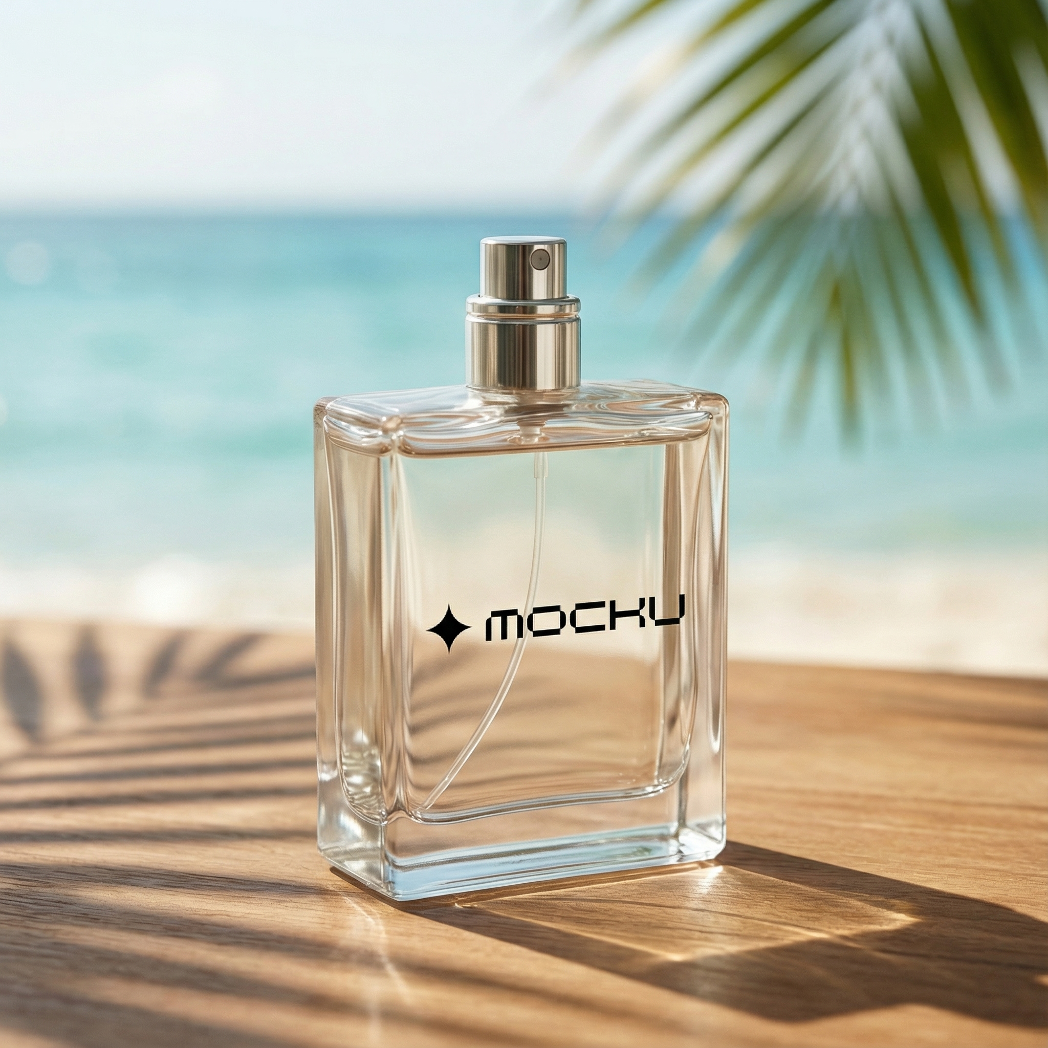 Perfume Bottle Nano Banana Pro mockup