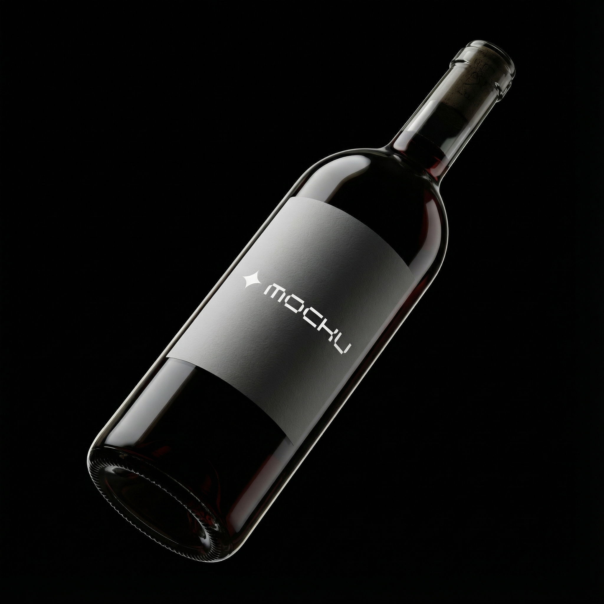 Wine Bottle Nano Banana Pro mockup