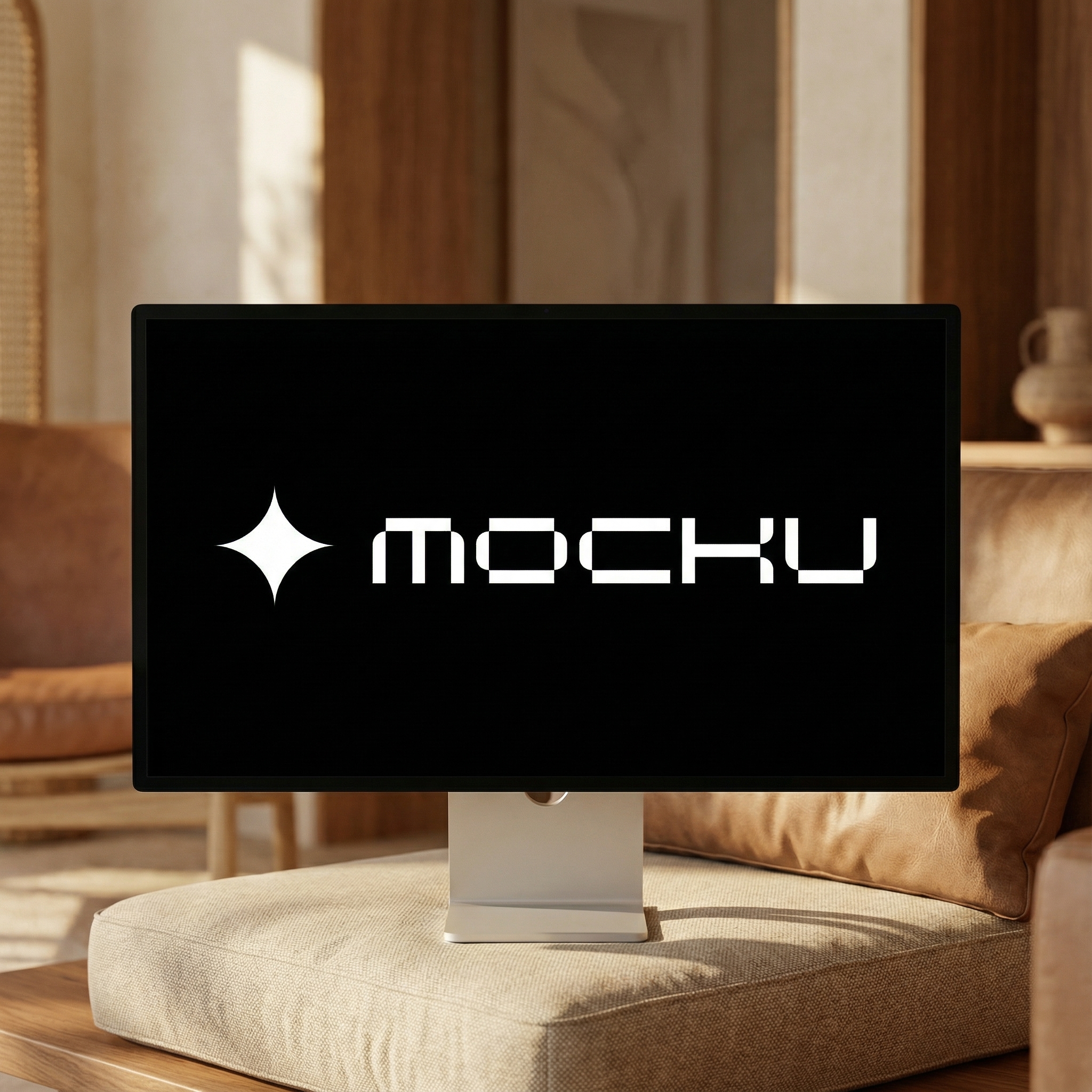 Apple Studio Display Aesthetic mockup