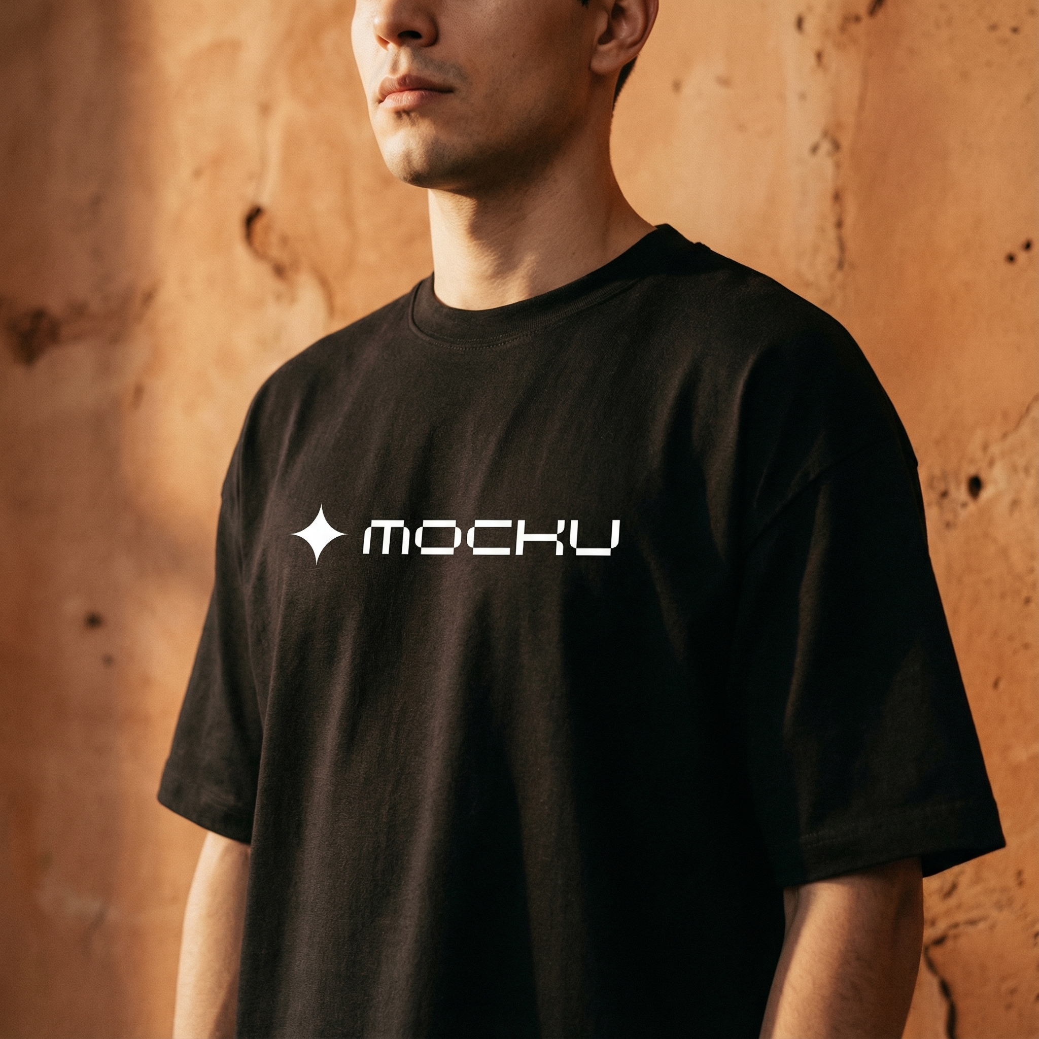 T-Shirt Burnt Clay Editorial mockup